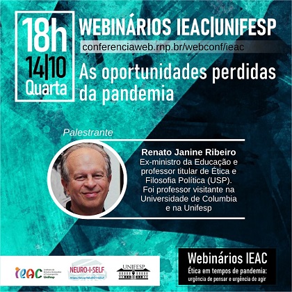 Webinário Renato Janine portal